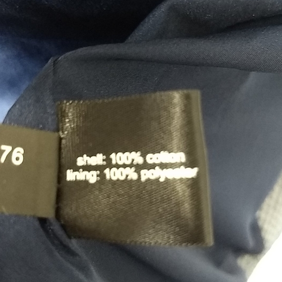 The Limited Lined Blazer Navy Blue Checks Size XL - Picture 8 of 8